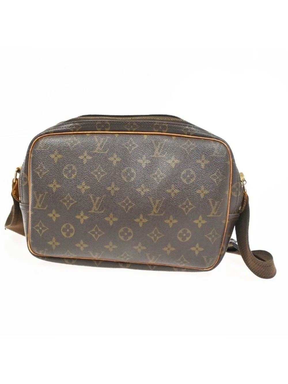 Louis Vuitton Reporter PM Shoulder Bag Monogram Leather
